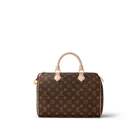 louis vuitton monogram canvas speedy 30 bag|louis Vuitton Speedy size chart.